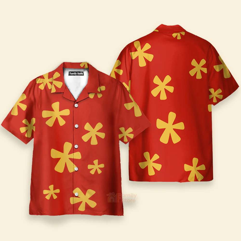 Chip Dale Disney World - Cosplay Costumes Hawaiian Shirt - Image 3