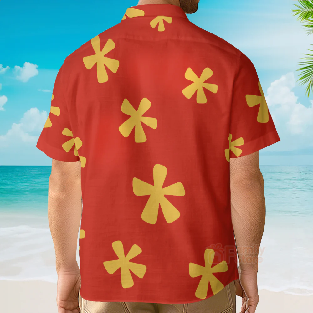 Chip Dale Disney World - Cosplay Costumes Hawaiian Shirt - Image 5