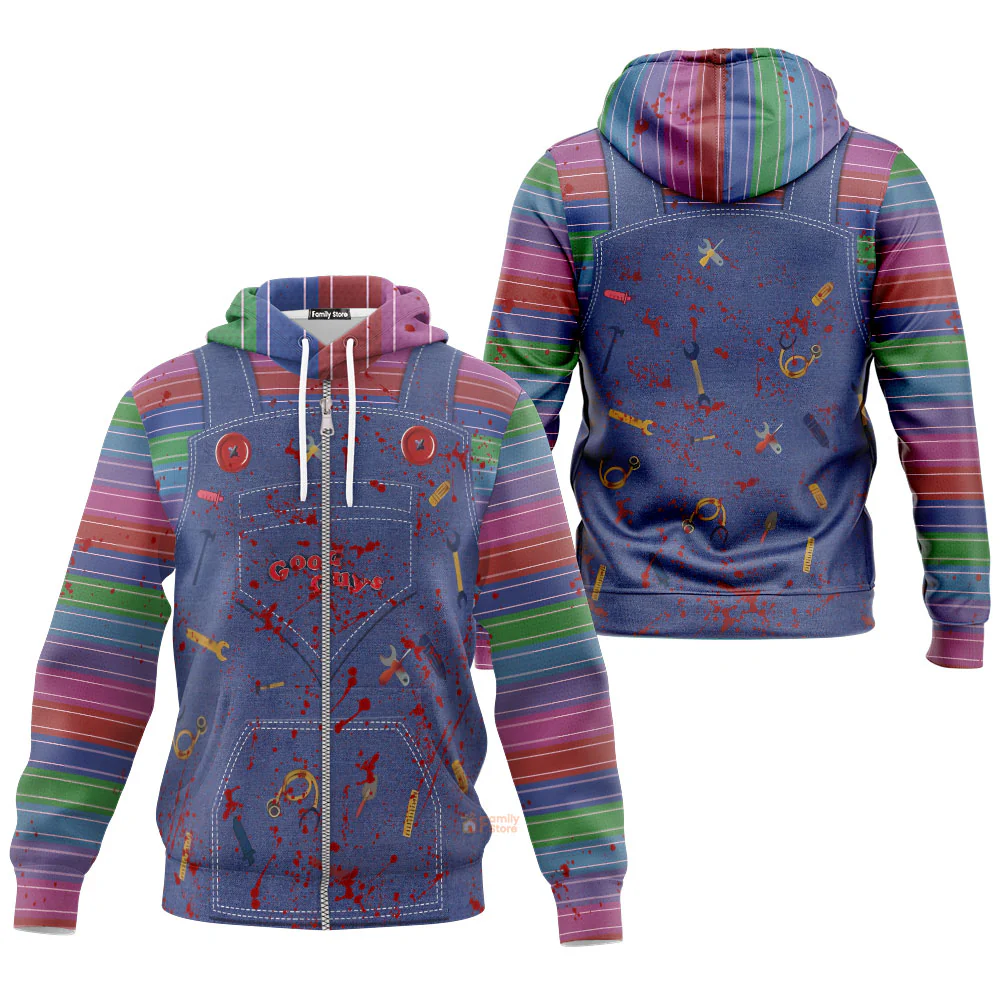 Chucky Childs Play Hoodie For Men & Women - Image 4