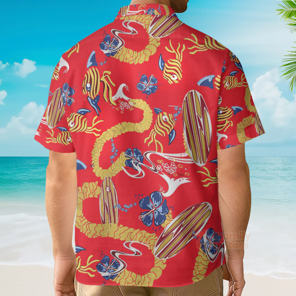 Dr Gonzo Fear And Loathing In Las Vegas Hawaii Shirt - Image 4