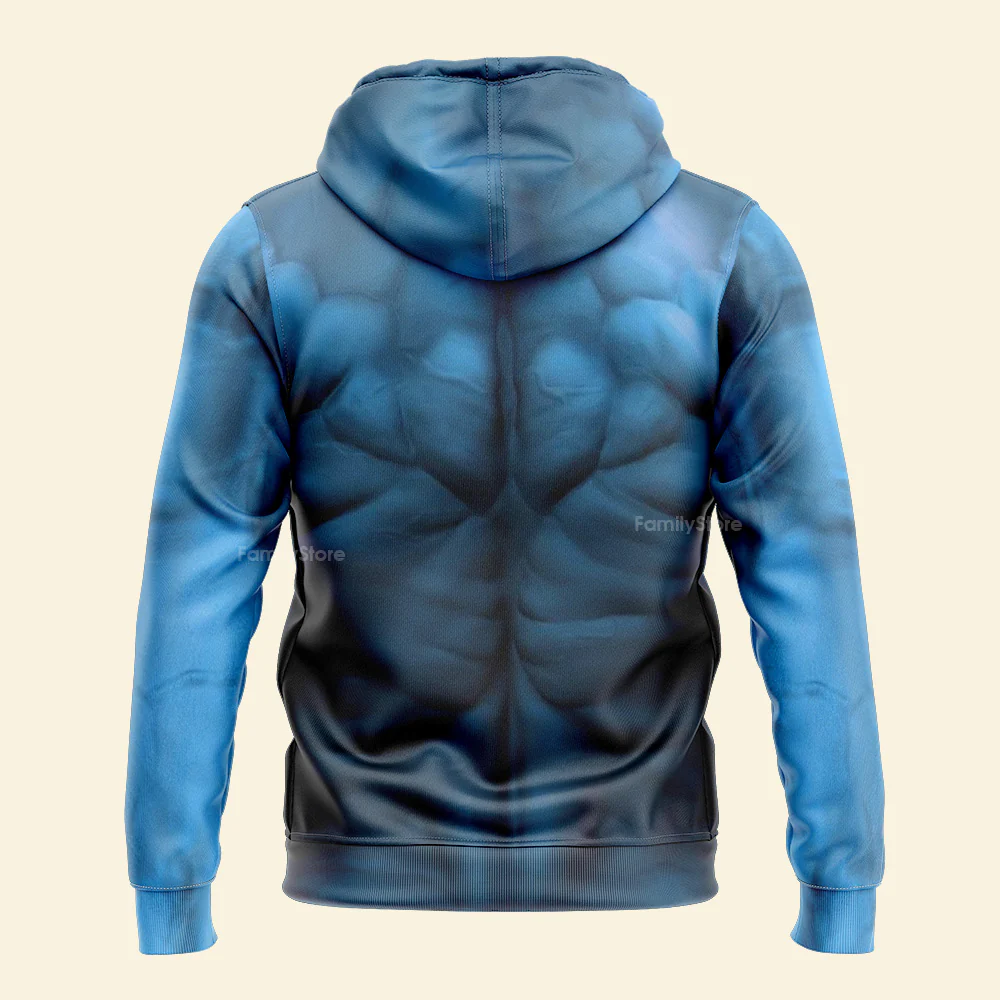 Dr Manhattan Costume Cosplay Hoodie - Image 4