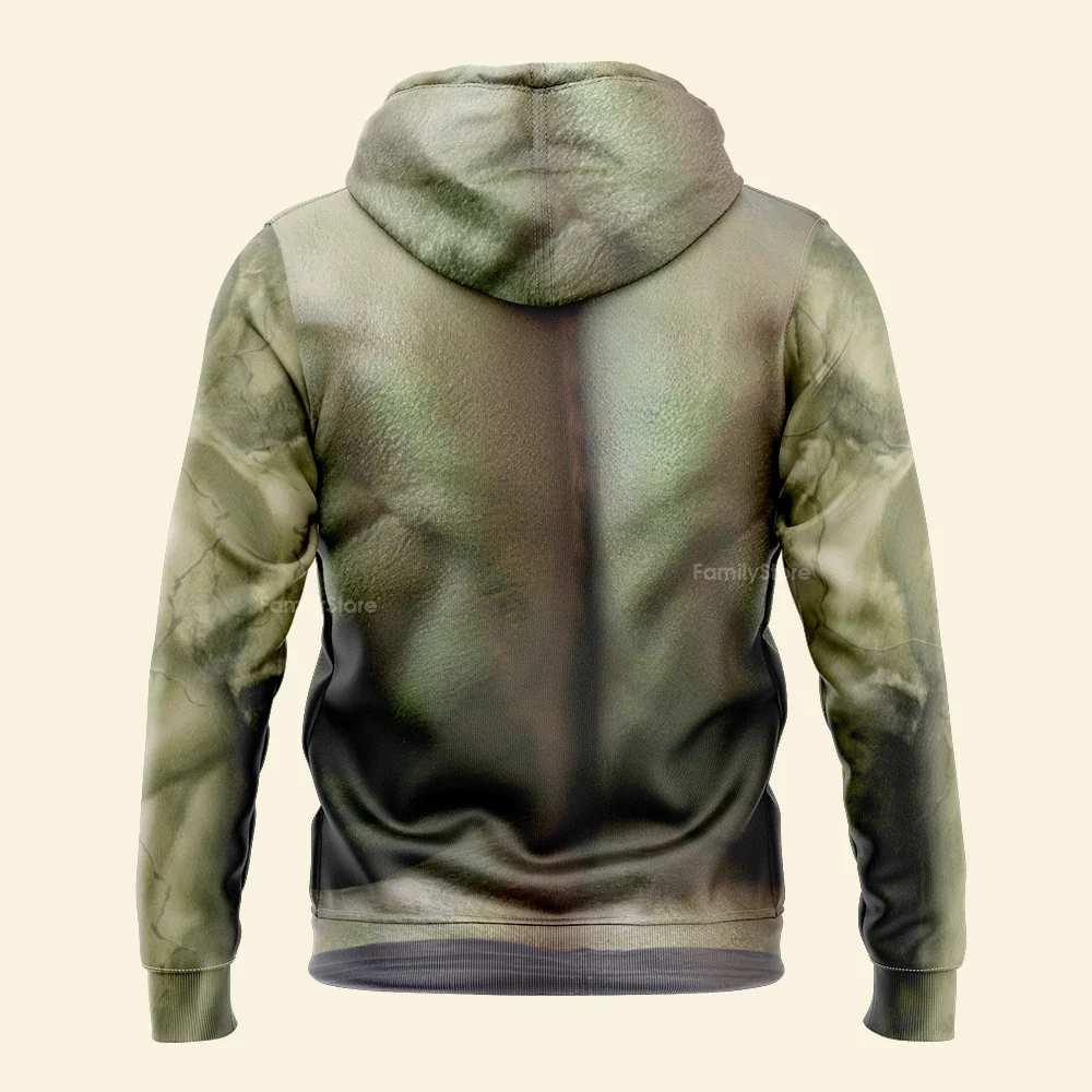 Incredible Hulk Costume Cosplay Hoodie - Image 4