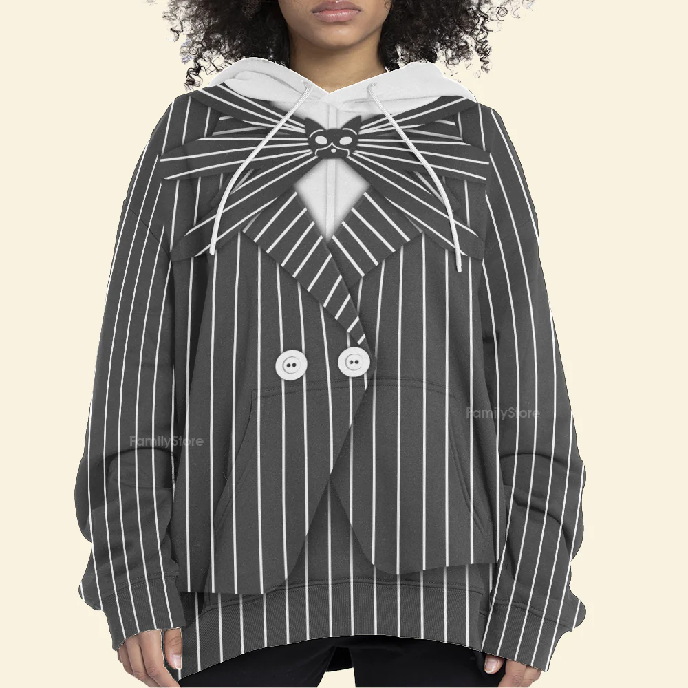 Jack Skellington Halloween Costume Cosplay Hoodie - Image 5