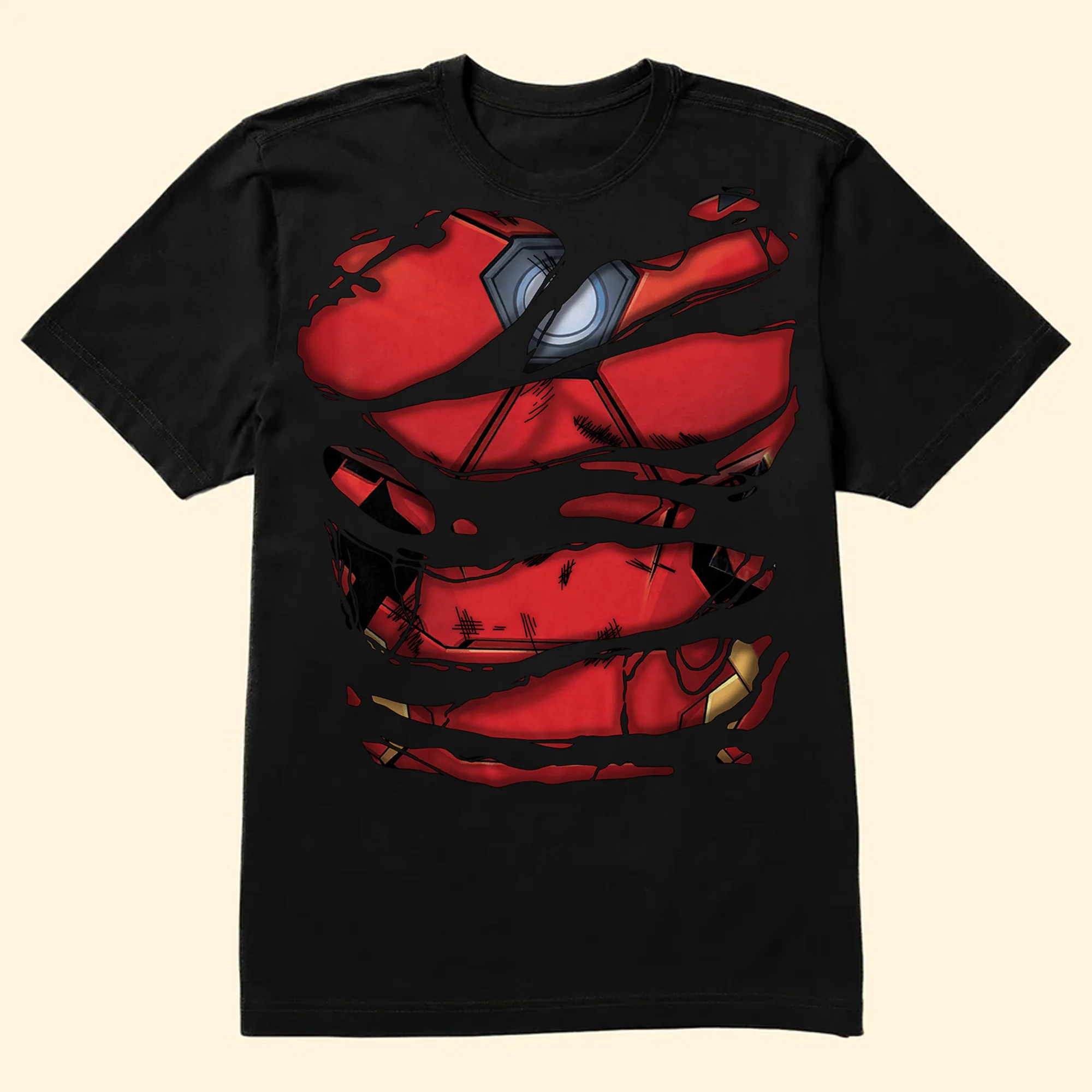 Best Dad Ever Super Hero In Our Family - Gift For Father's Day - Personalized Shirt 2 Side - Image 5