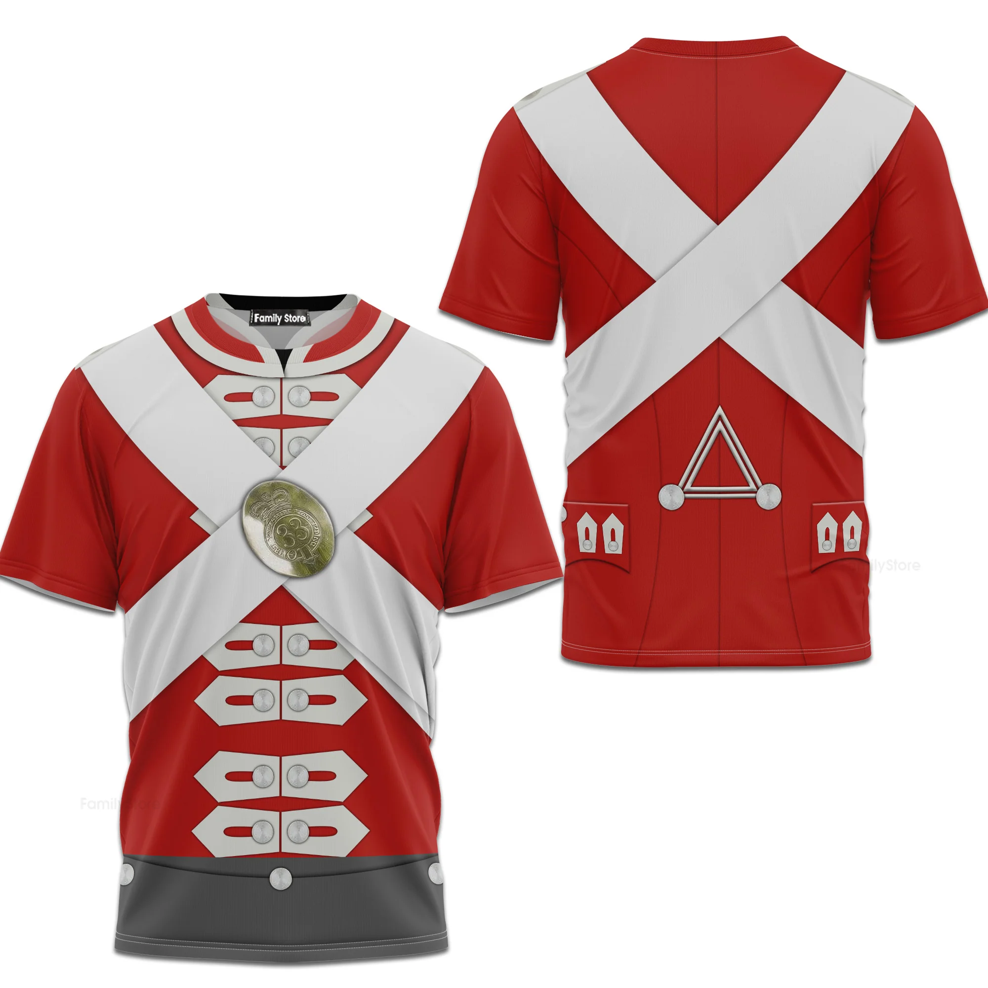 British Army Redcoats T-Shirts For Men - Image 5