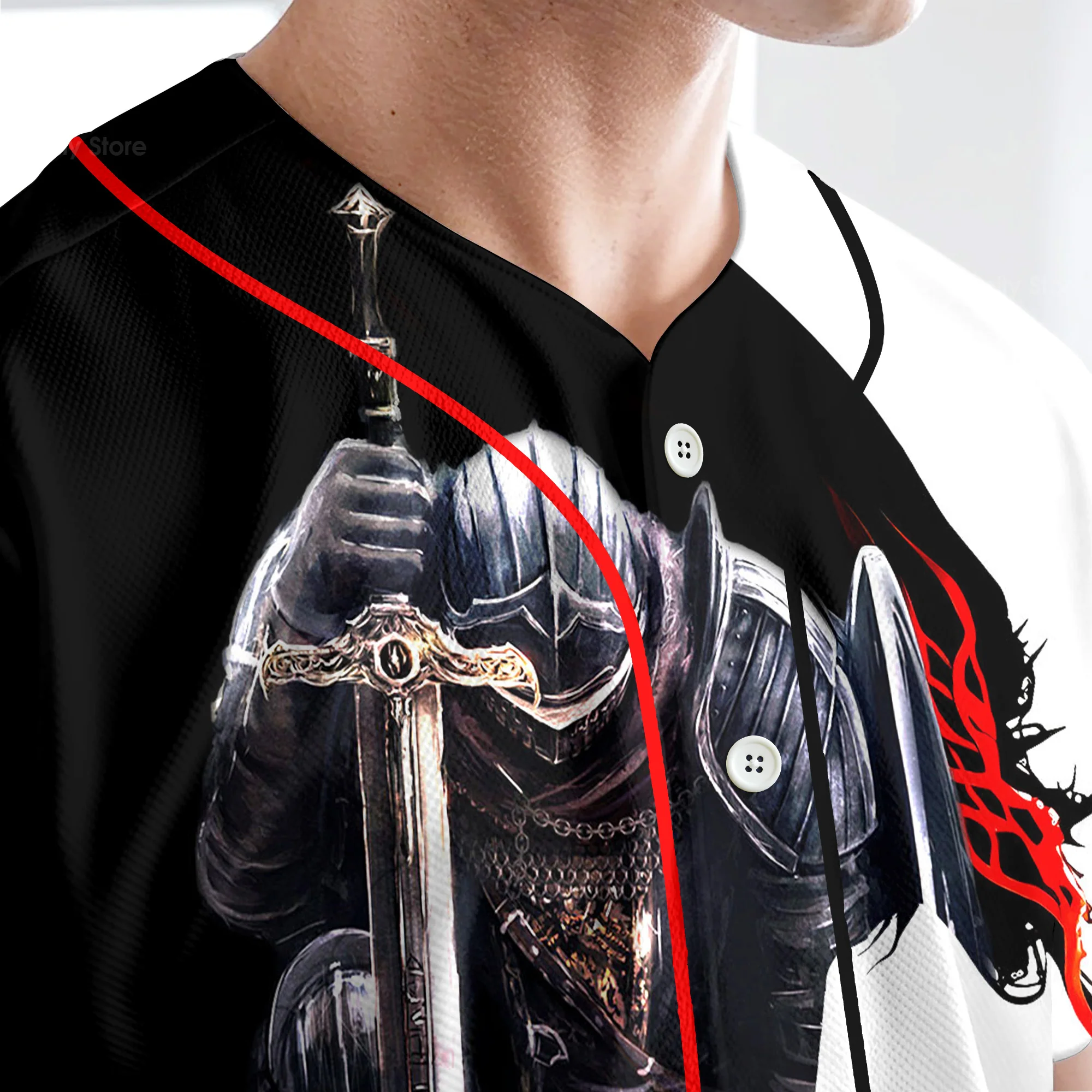 Custom Name Believe And Have Faith Christians - Personalized Baseball Jersey - Christant Gift For Him - Image 4