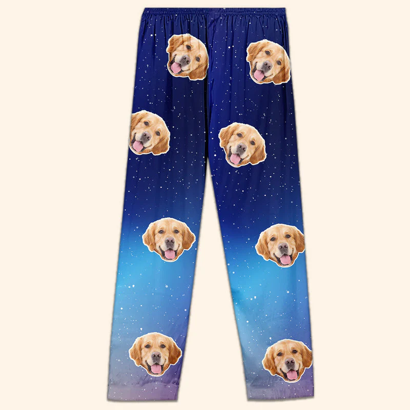 Custom Photo Cherish The Pawfect Moments - Christmas Gift For Pet Owners, Pet Lovers - Personalized Pajama Pants NA94 - Image 3