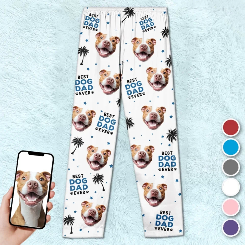 Custom Photo Love, Fur, And Holiday Cheer - Christmas Gift For Pet Owners, Pet Lovers - Personalized Pajama Pants NA94 - Image 3