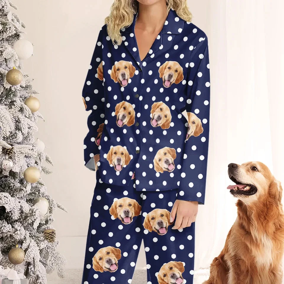 Custom Photo Pet Love Like Wearing Their Faces On Your Pajamas - Christmas Gift For Pet Owners, Pet Lovers - Personalized Pajama NA94 - Image 4
