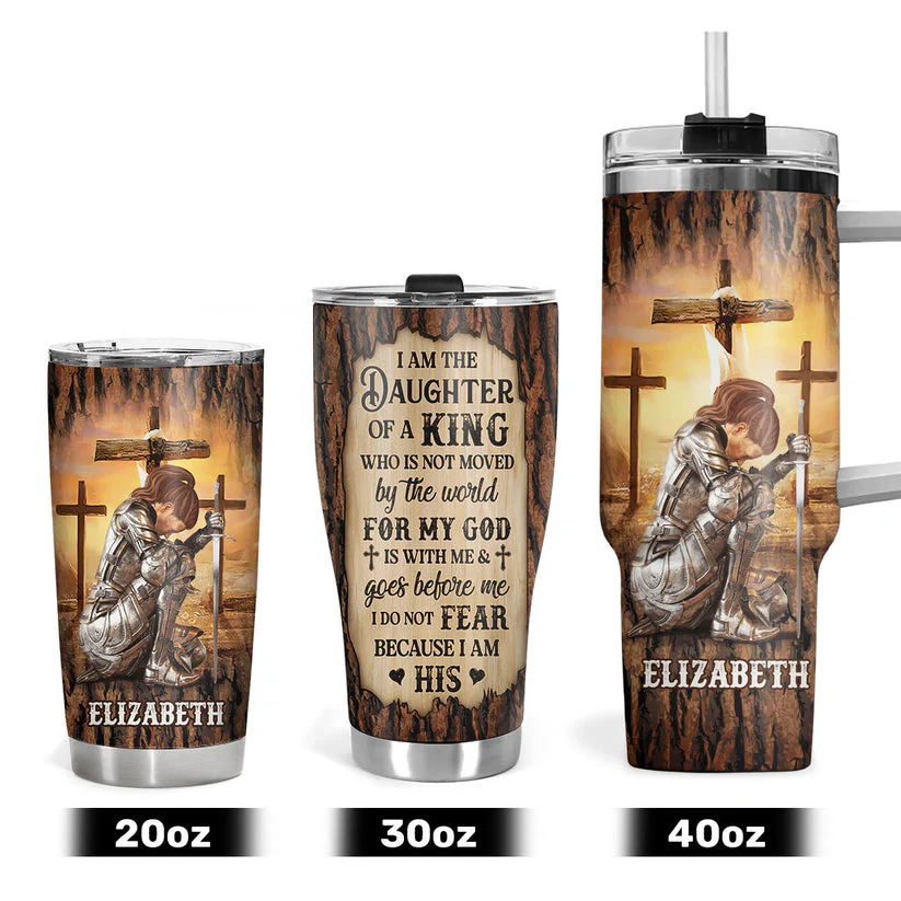 Custom Photo Festive But Feral - Personalized 40oz Tumbler Cup With Straw - Christmas Gift For Girlfriend, Besties, Mom NA94 - Image 7