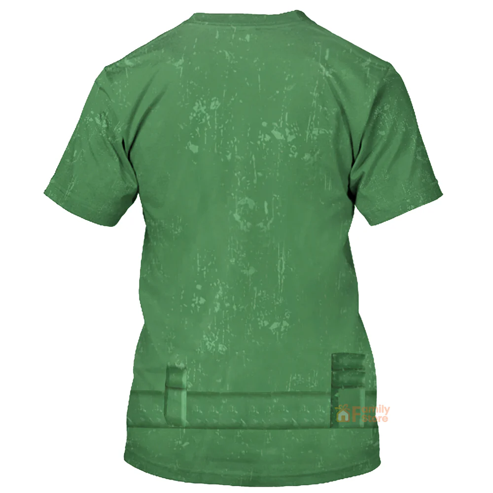Green Army Toy Story Costume - 3D Tshirt - Image 3