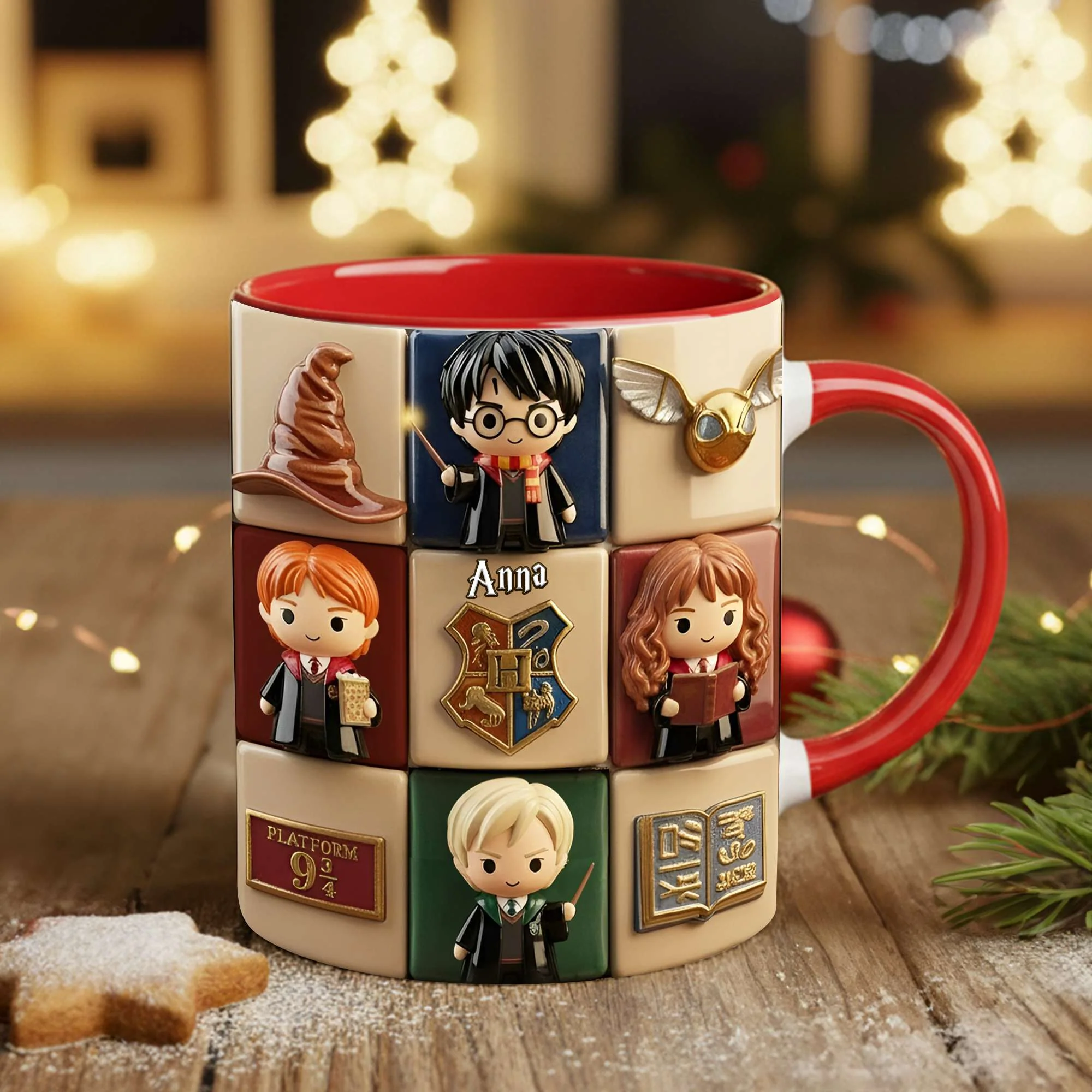 Just Love HaPo - Personalized Accent Mug - Gift For Fantasy Lovers HH01 - Image 3