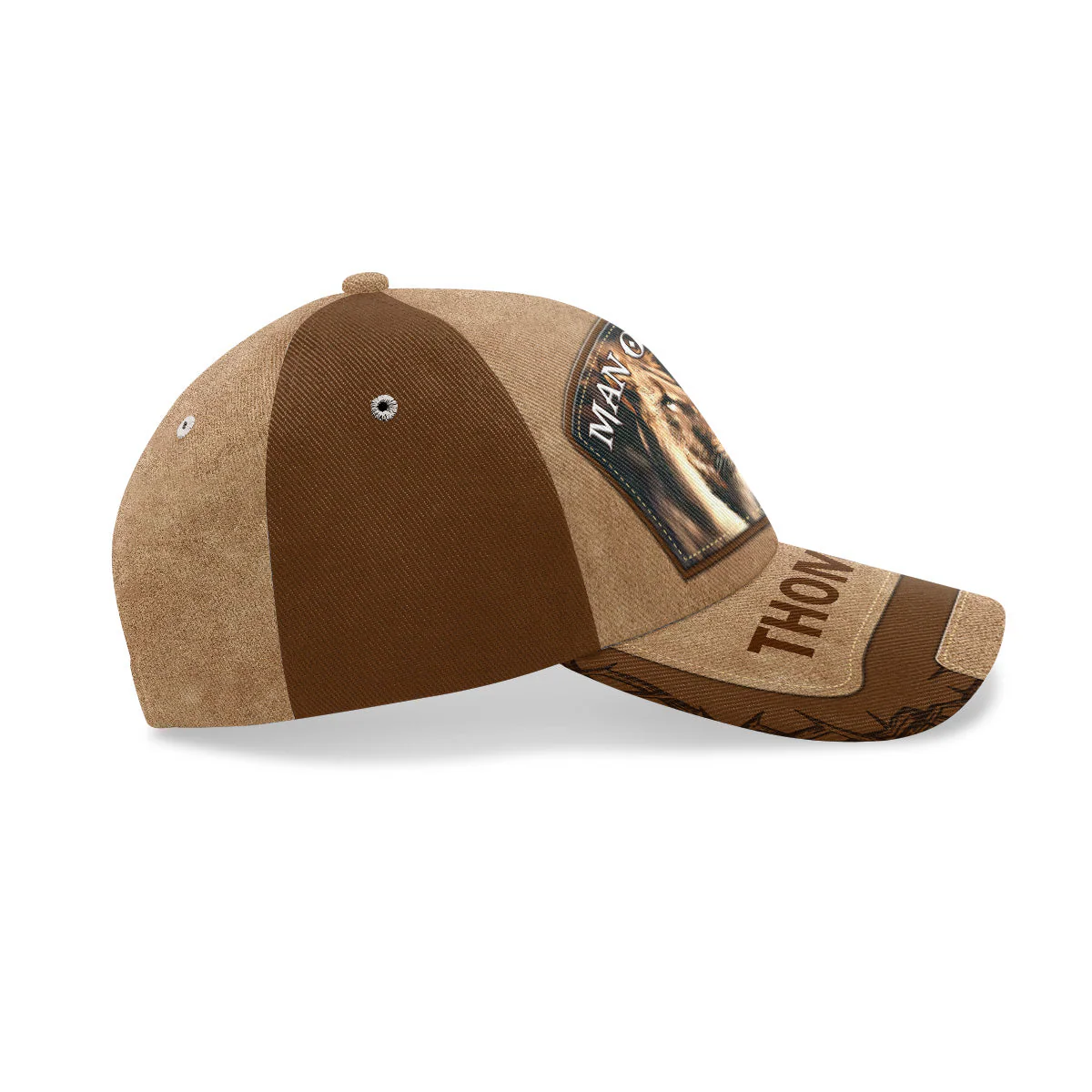 Man Of God - Personalized Classic Cap - Gift For Dad, Husband, Grandpa HN02 - Image 4