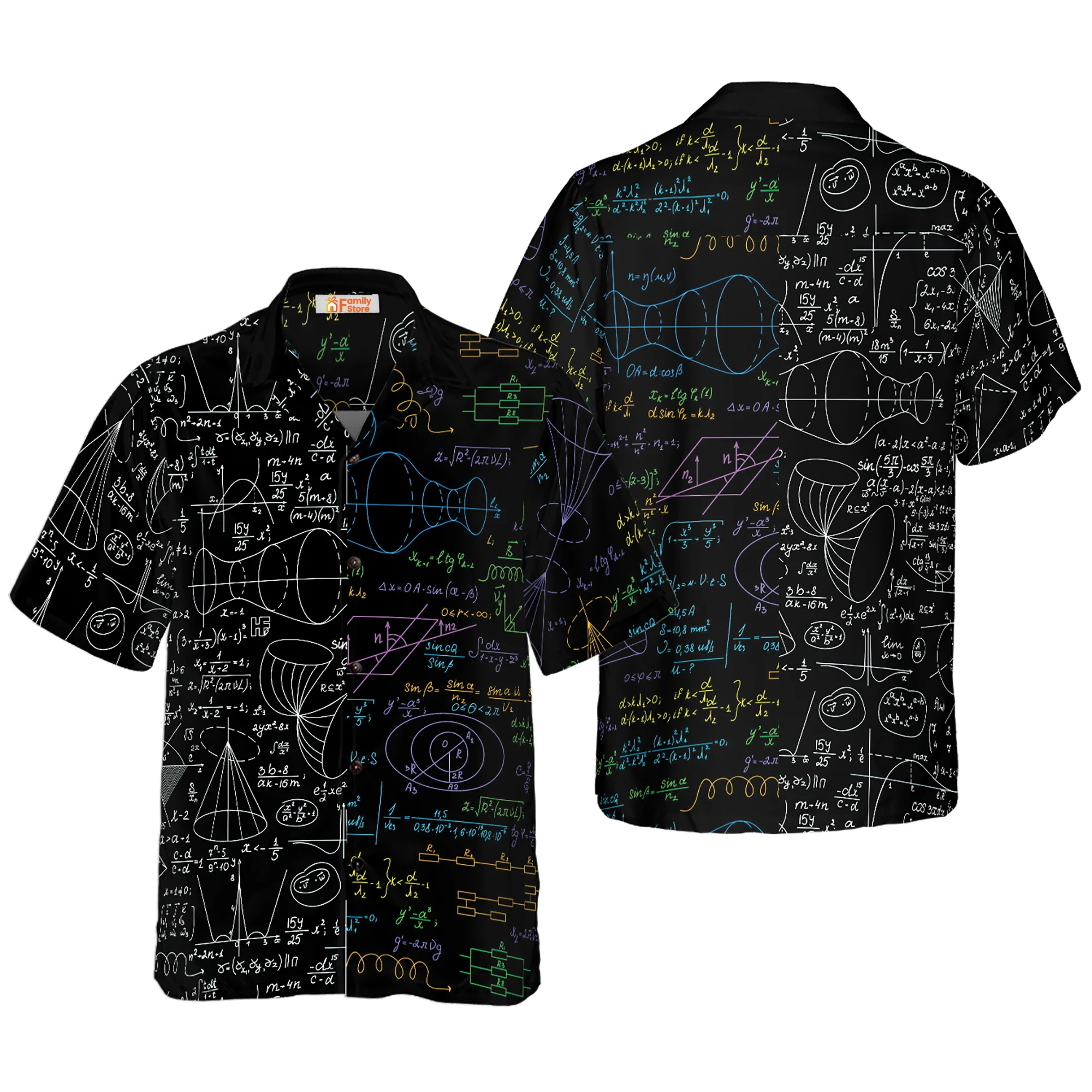 Mathematical Teacher Hawaiian Shirt, Best Gift For Teachers - Image 3