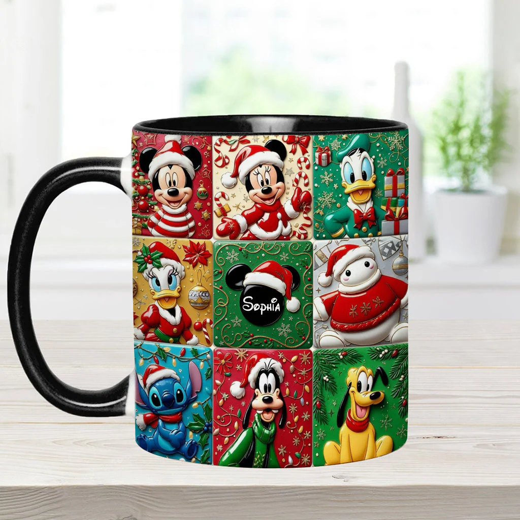 MkMo Magic Mouse In Christmas - Personalized Accent Mug - Gift For Fan Movies HH01 - Image 5