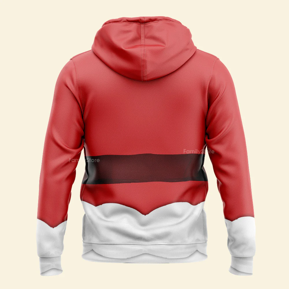 Santa Claus Christmas - Costume Cosplay Hoodie - Image 4