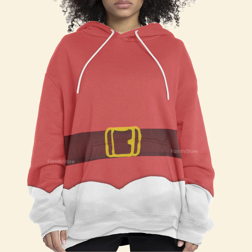 Santa Claus Christmas - Costume Cosplay Hoodie - Image 5