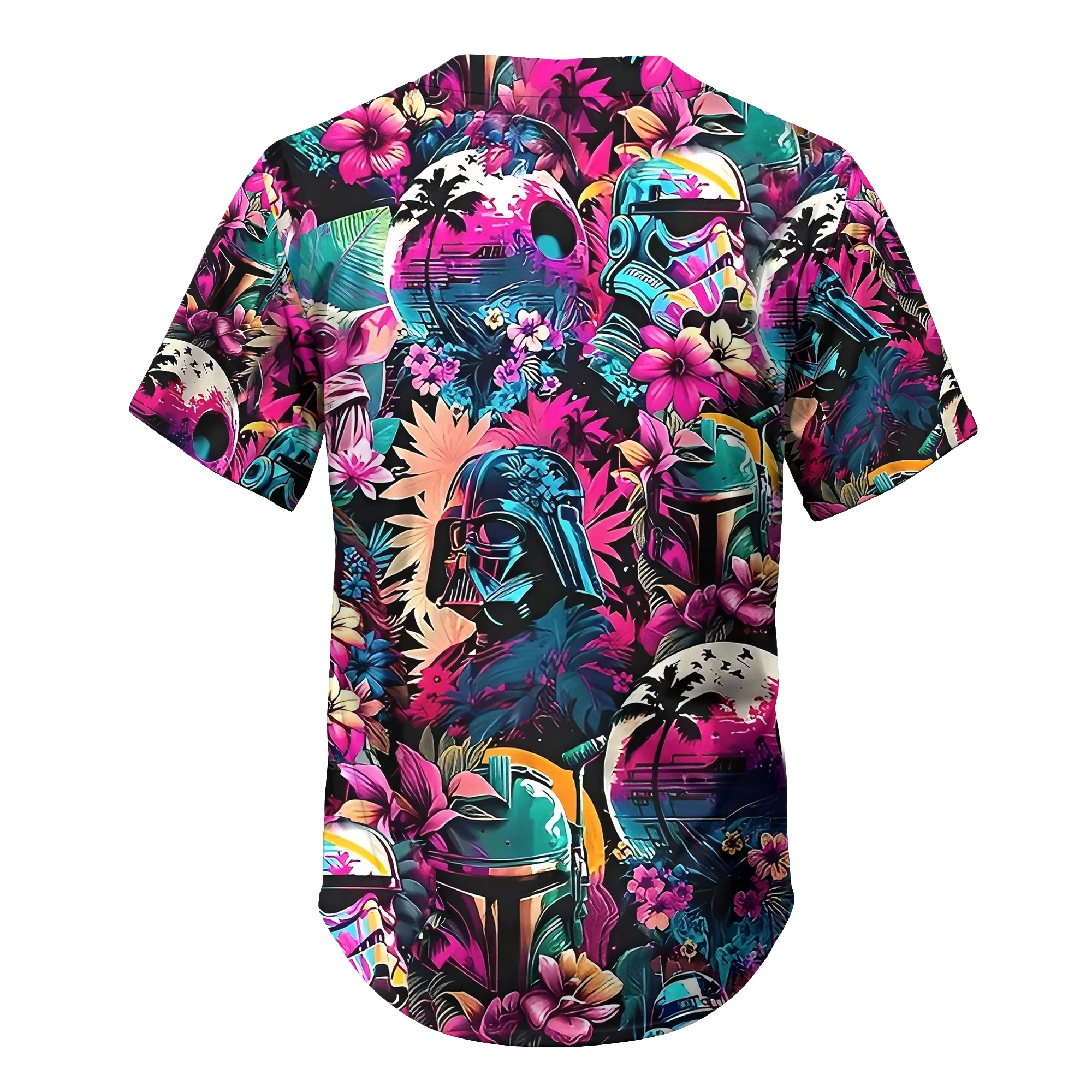 Special Starwars Synthwave 02 - Baseball Jersey - Christant Gift For Him - Family Store - Image 6