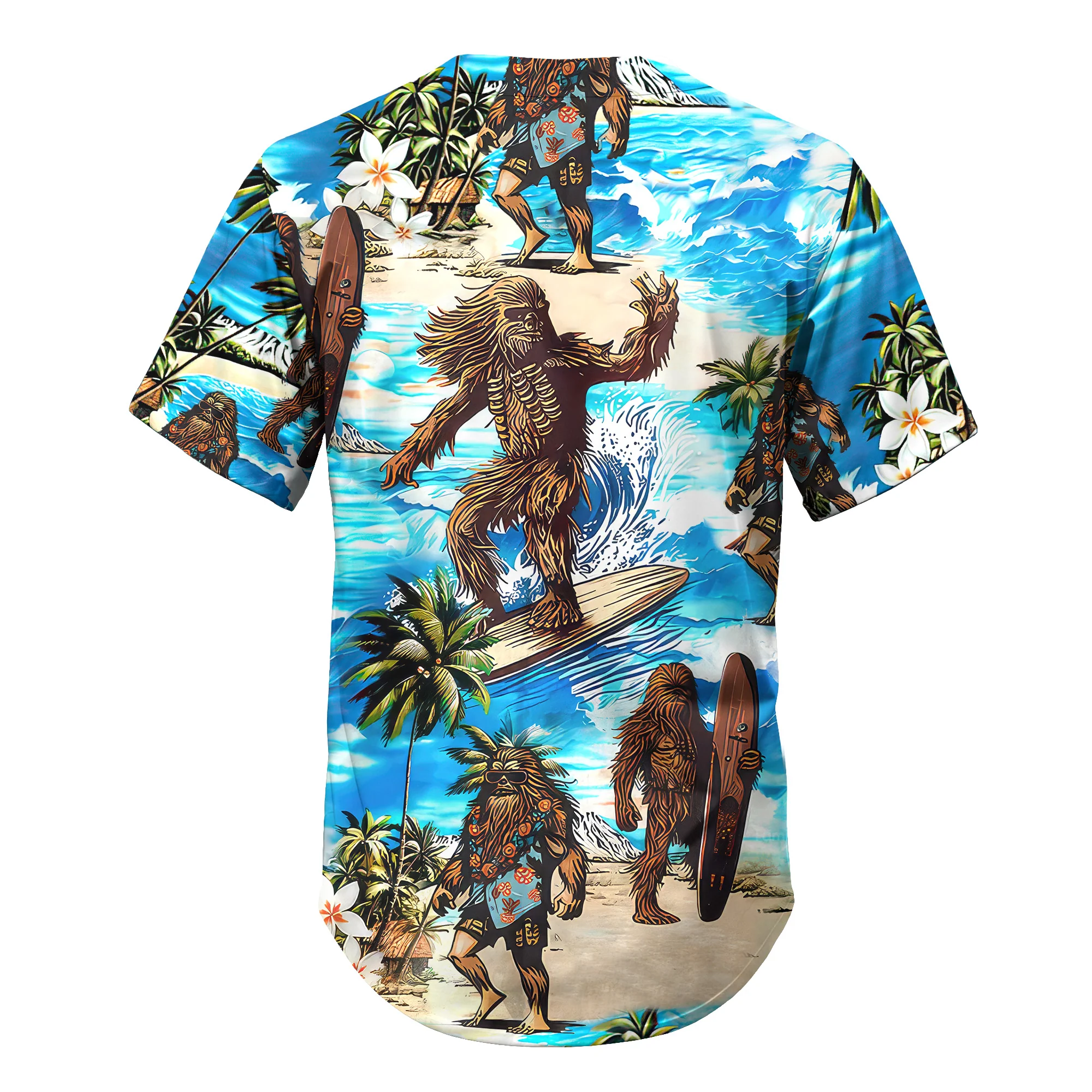 Starwars Chewbacca Surfing - Baseball Jersey - Christant Gift For Him - Family Store - Image 6