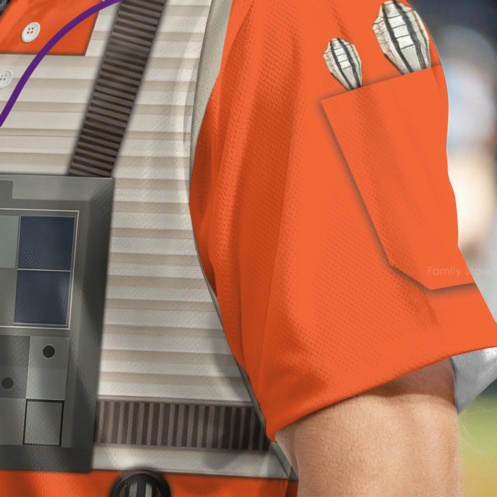 SW Rebel Pilot Cosplay - Baseball Jersey - Christant Gift For Him - Family Store - Image 5